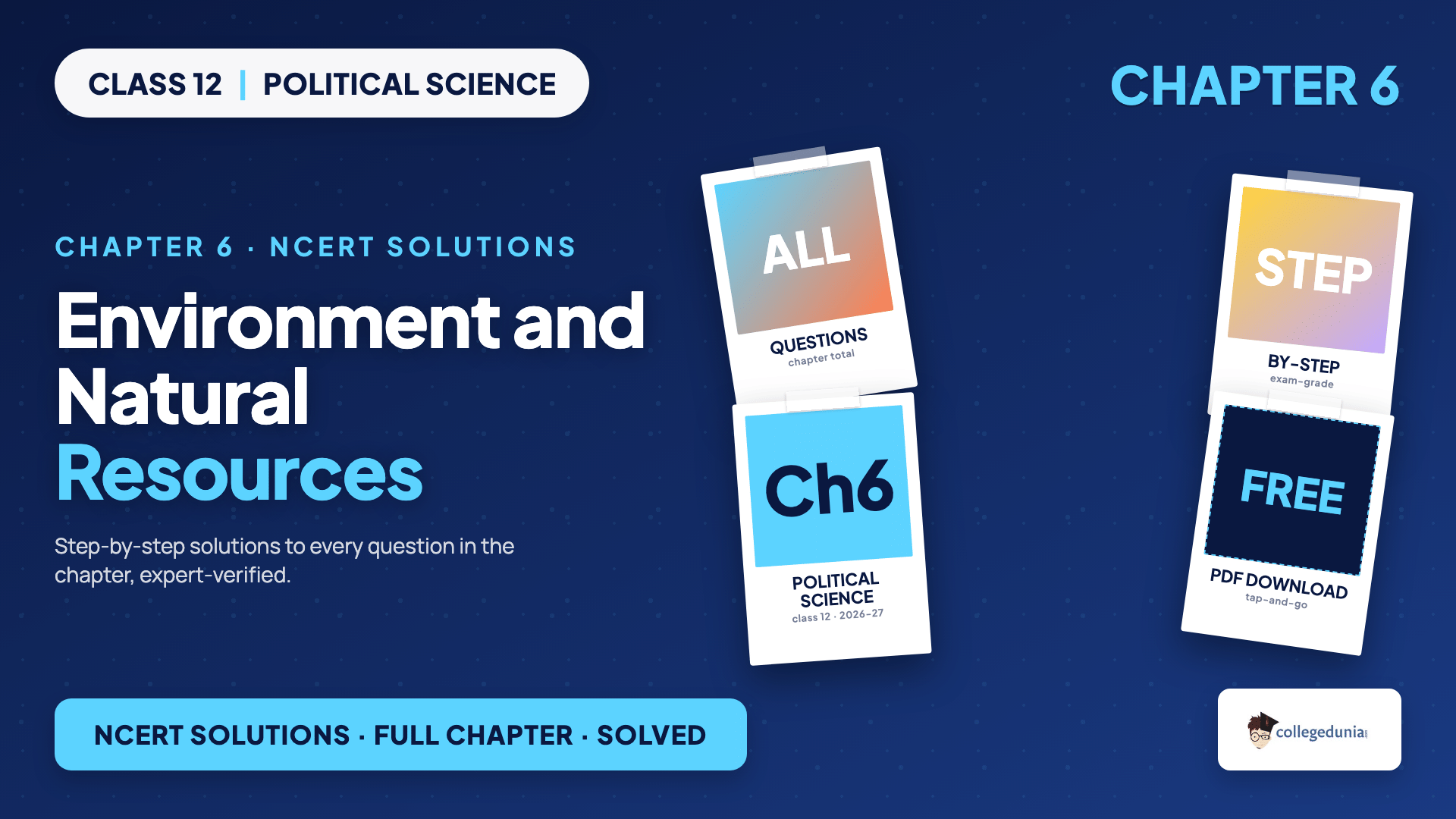 Political Science Class 12 Chapter 6 Environment and Natural Resources NCERT Solutions on the Earth Summit and the global commons