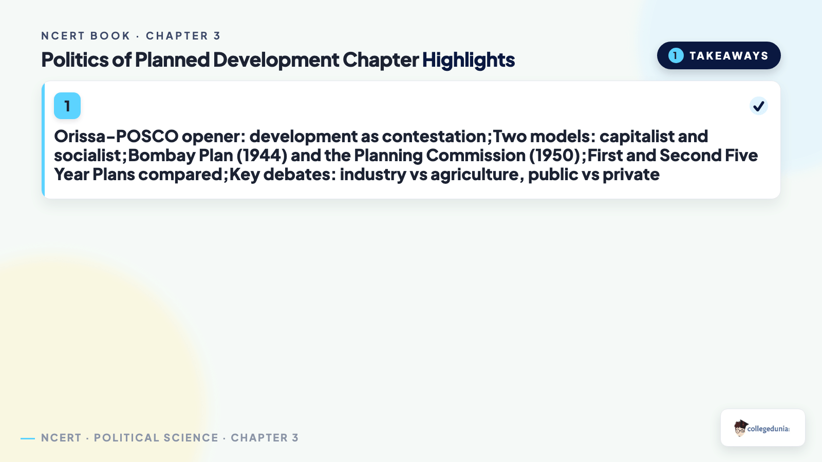 Chapter highlights of Contemporary South Asia for the Class 12 Political Science NCERT Book