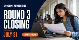Shoolini University Solan UGPG Admission 2026 Round 3 Deadline July 31