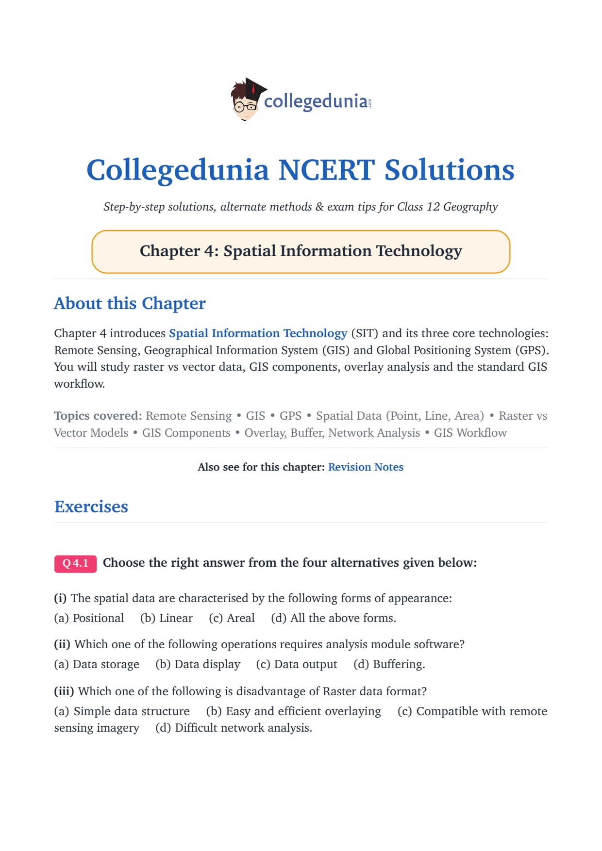 Class 12 Geography PWG Chapter 4 NCERT Solutions PDF page 1