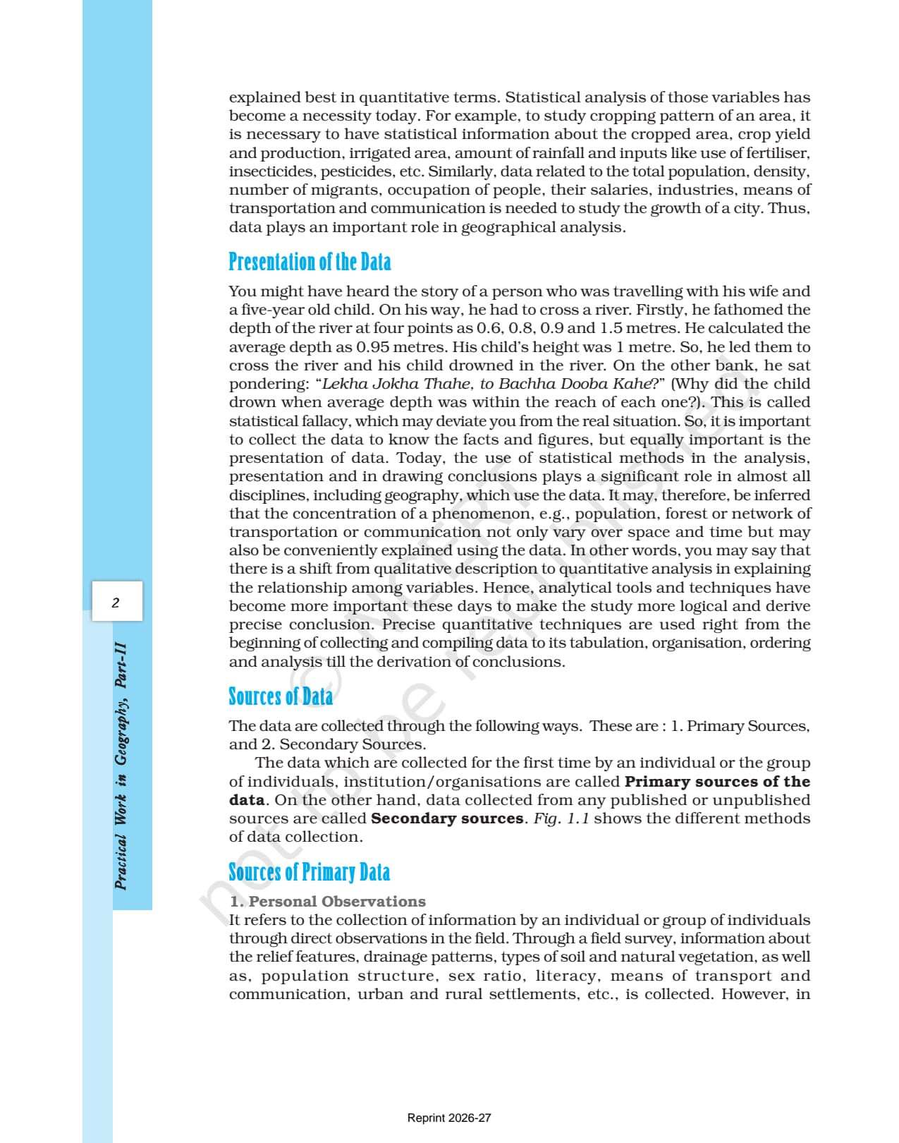 Data Its Source and Compilation Class 12 NCERT Book page 2