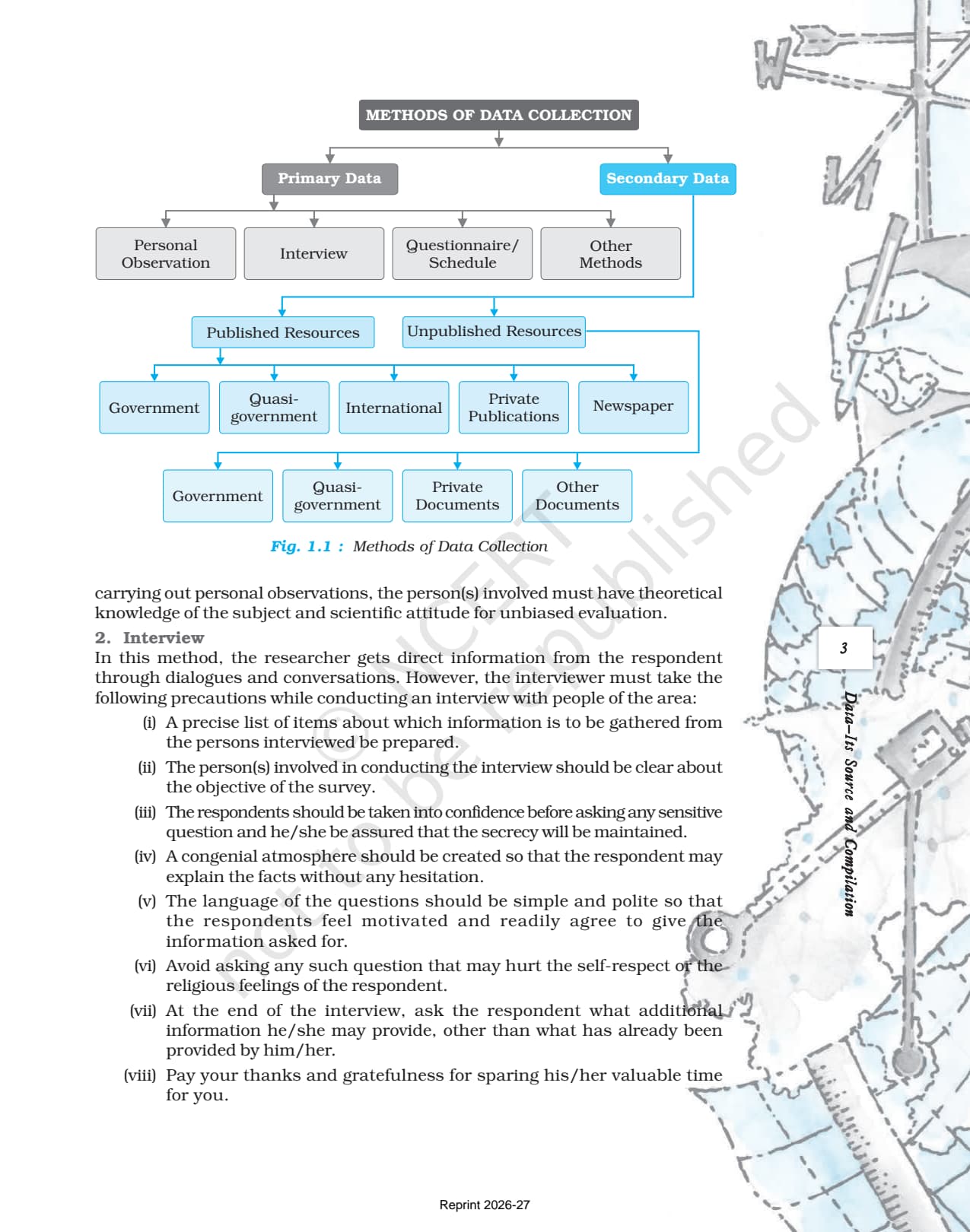 Data Its Source and Compilation Class 12 NCERT Book page 3