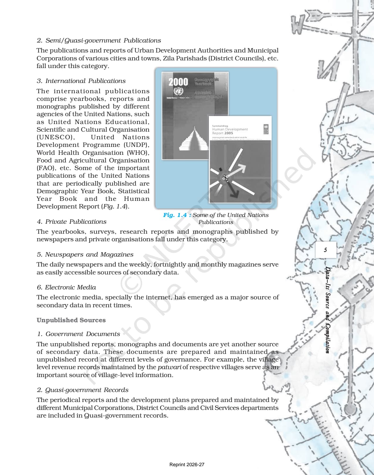 Data Its Source and Compilation Class 12 NCERT Book page 5