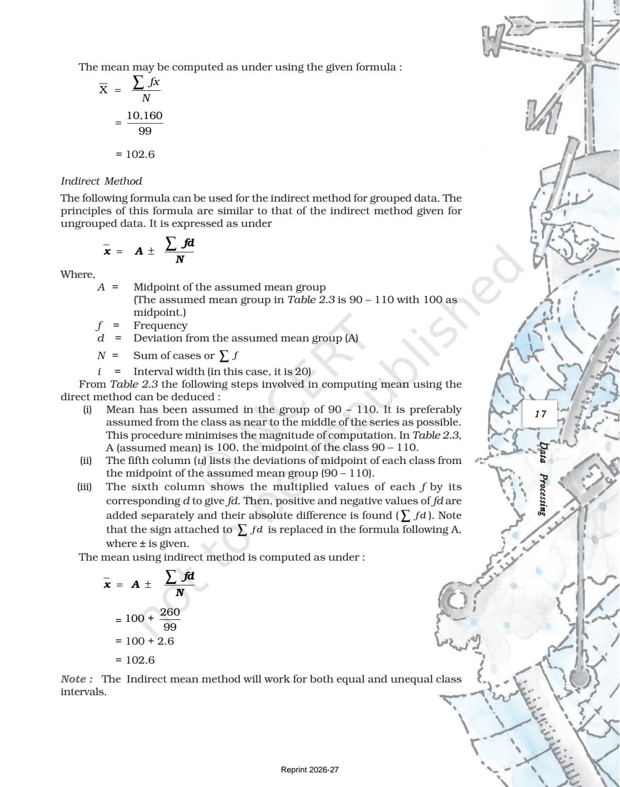 Data Processing Class 12 NCERT Book page 5
