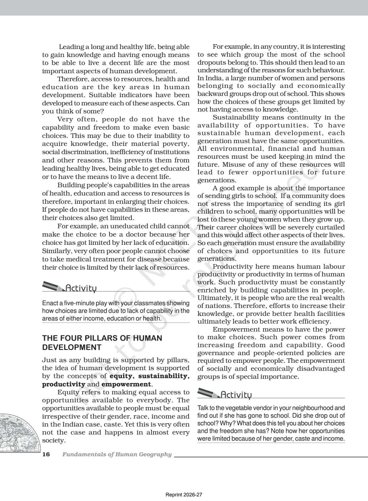 Human Development Class 12 NCERT Book page 4