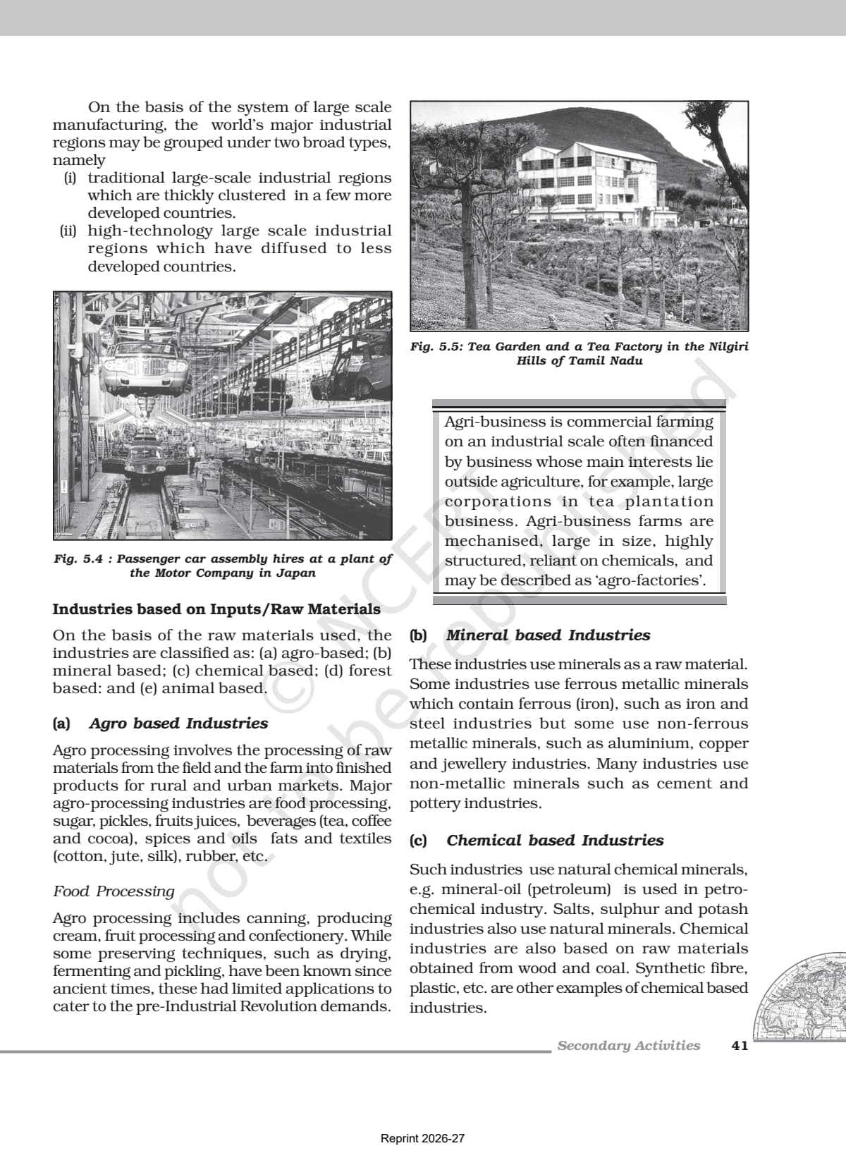 Secondary Activities Class 12 NCERT Book page 6