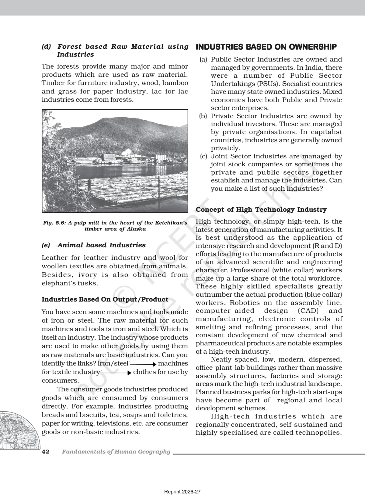 Secondary Activities Class 12 NCERT Book page 7