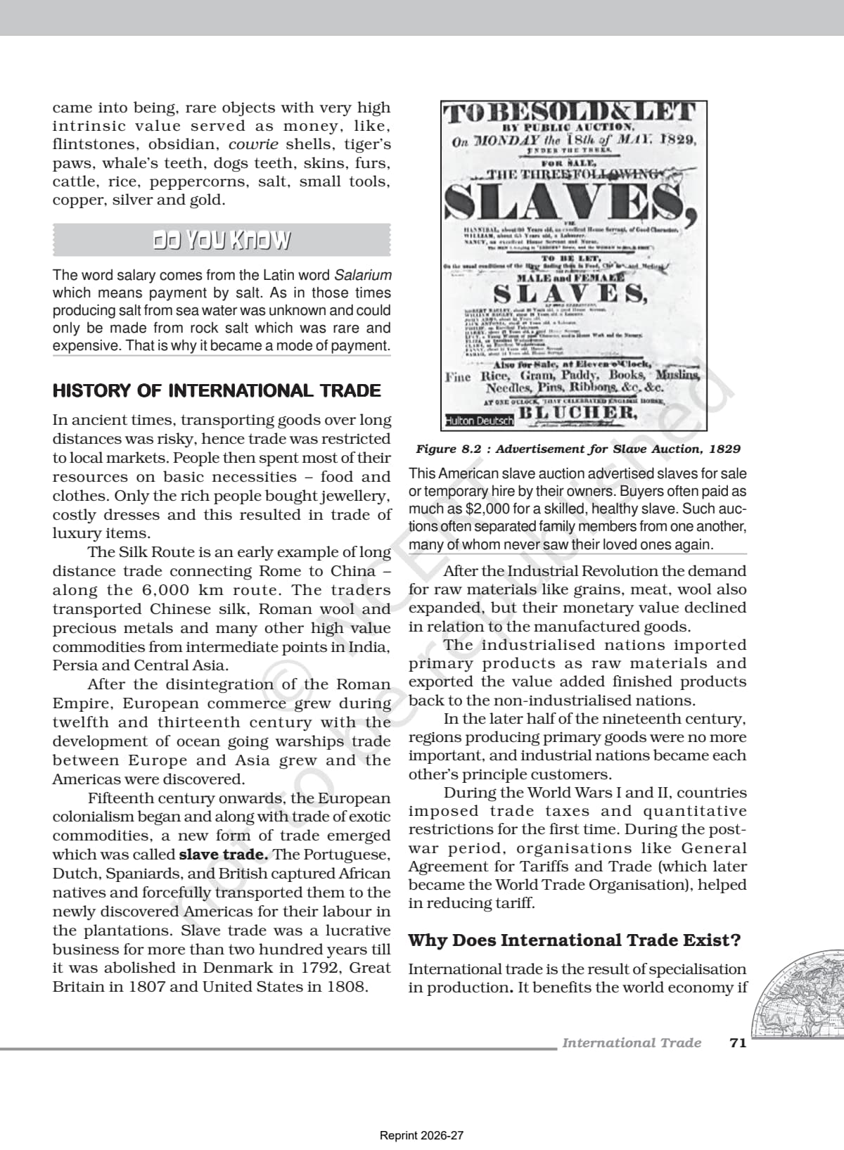 International Trade Class 12 NCERT Book page 2