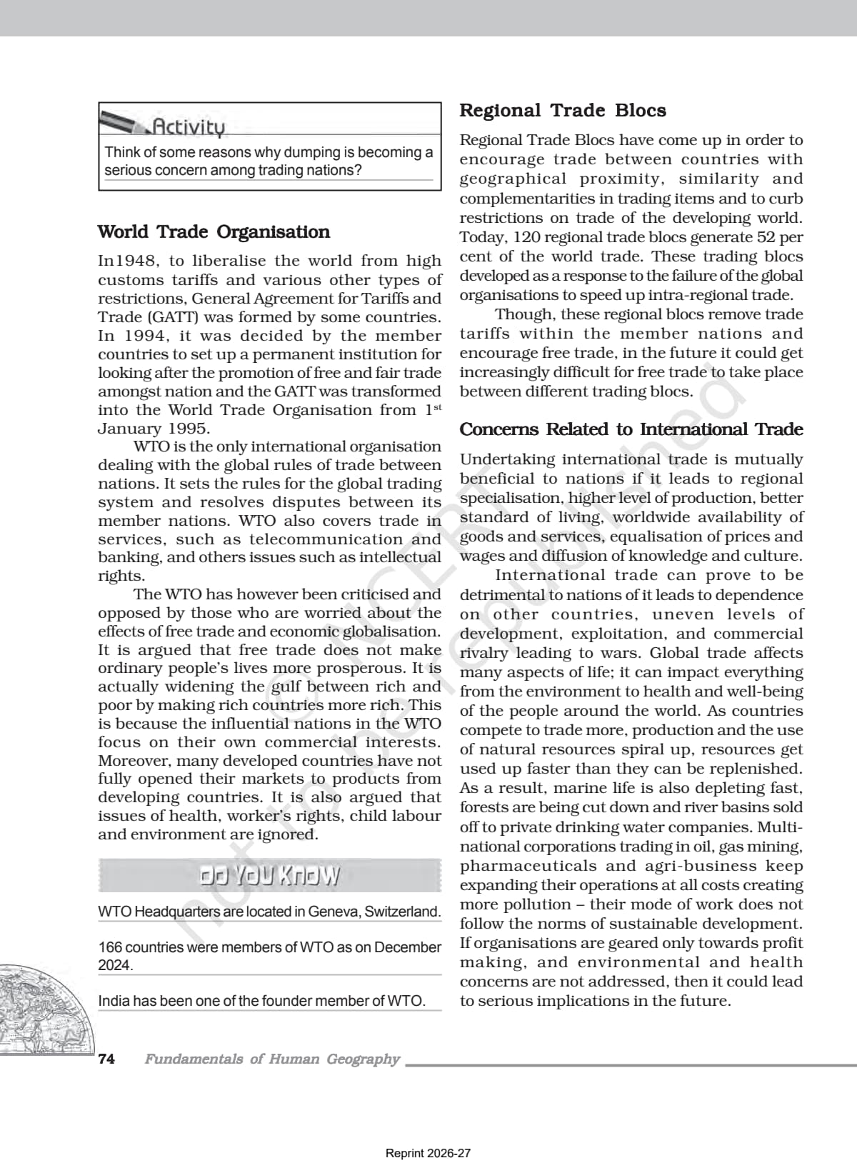 International Trade Class 12 NCERT Book page 5