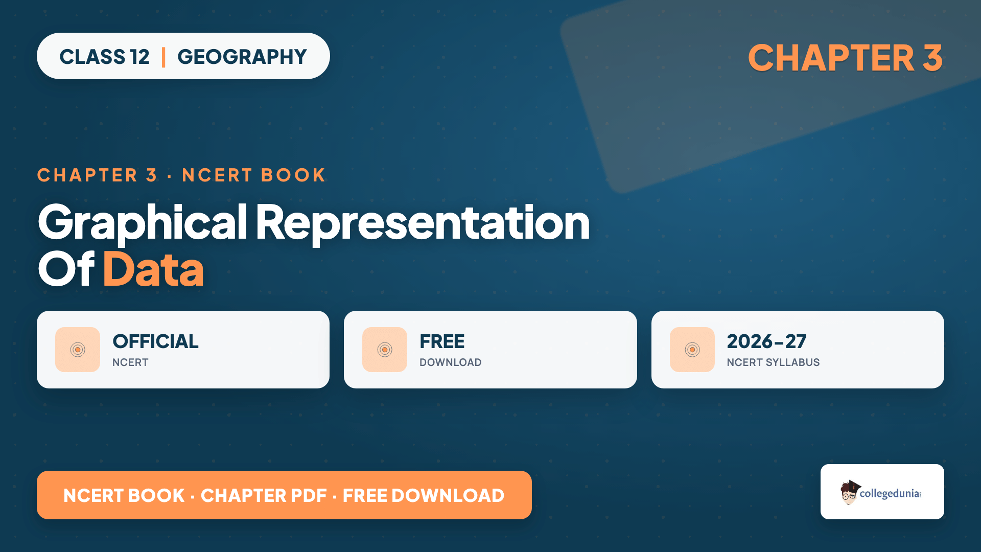 Class 12 Geography Chapter 3 Graphical Representation of Data NCERT Book PDF