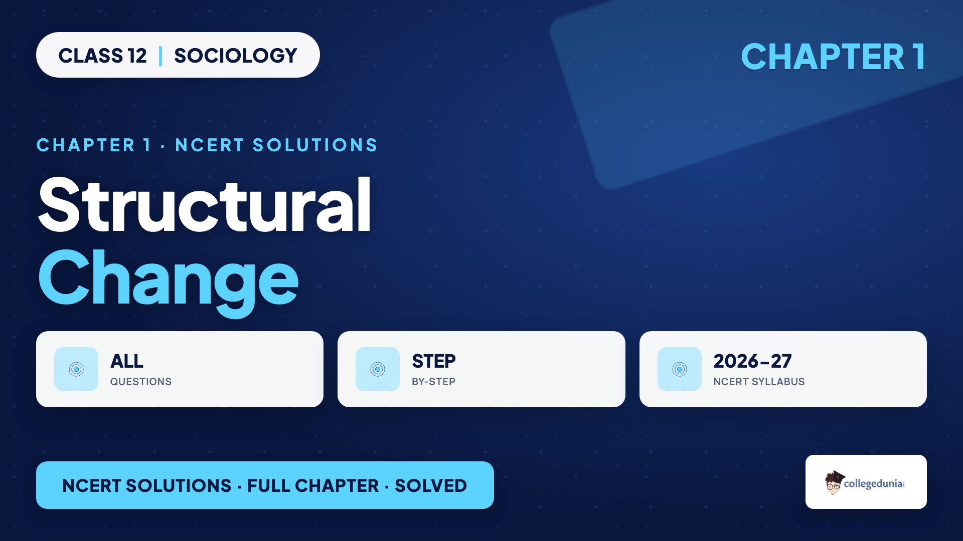 Class 12 Sociology Chapter 1 Structural Change NCERT Solutions on colonialism, industrialisation and urbanisation