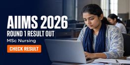 AIIMS MSc Nursing 2026 Round 1 Seat Allotment on August 6