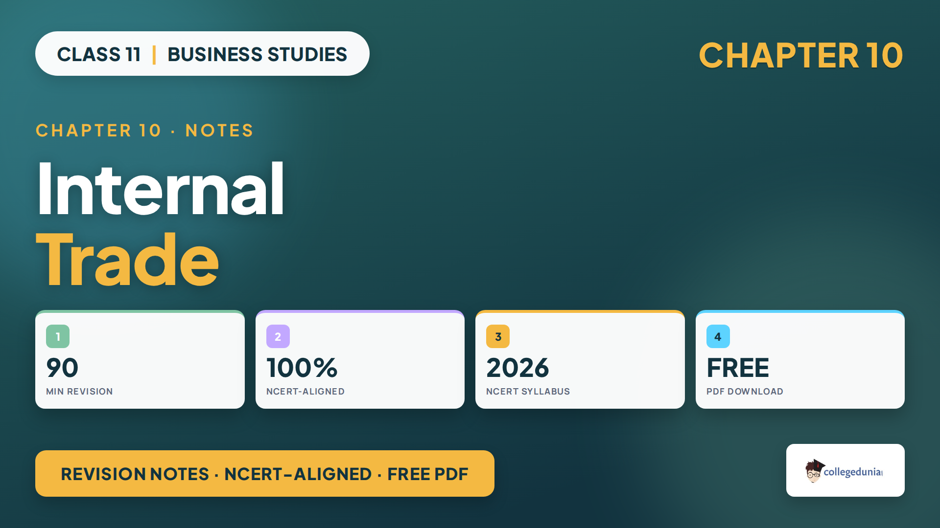 Internal Trade Class 11 Business Studies notes featured image