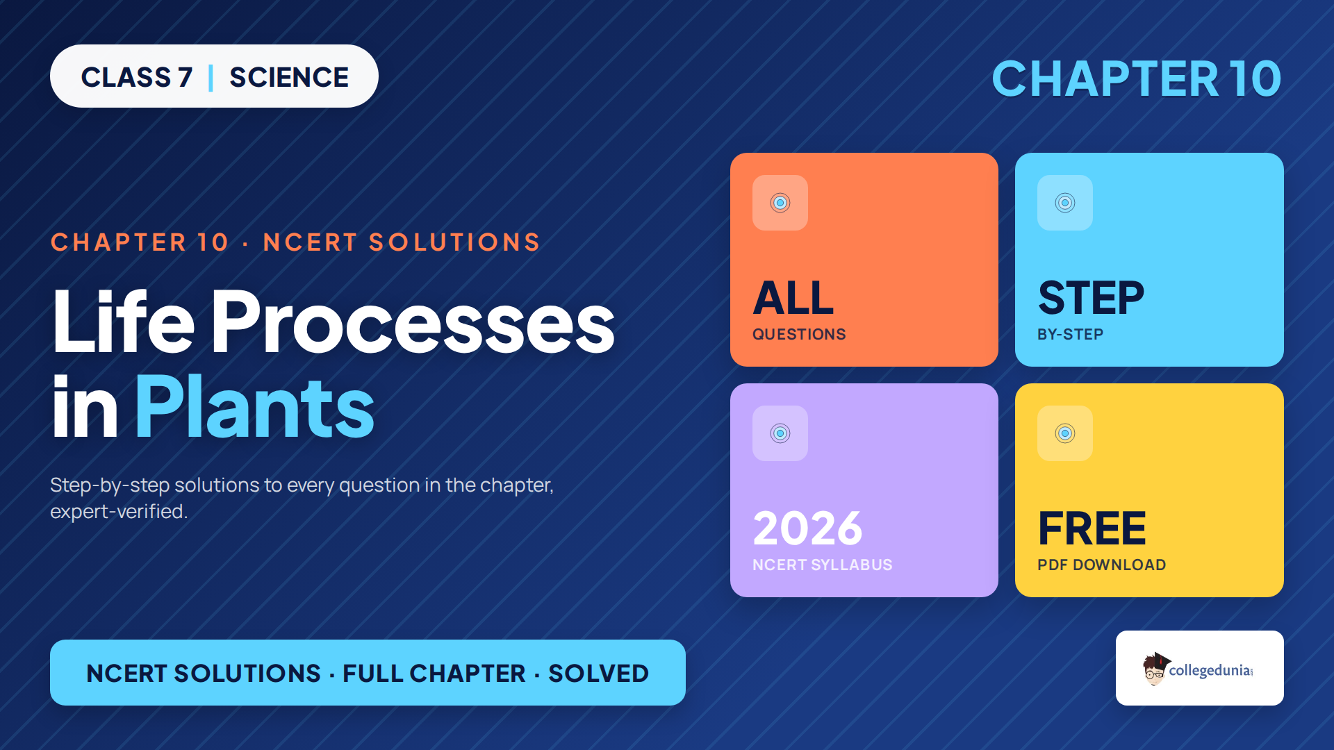 Class 7 Science Life Processes in Plants NCERT Solutions