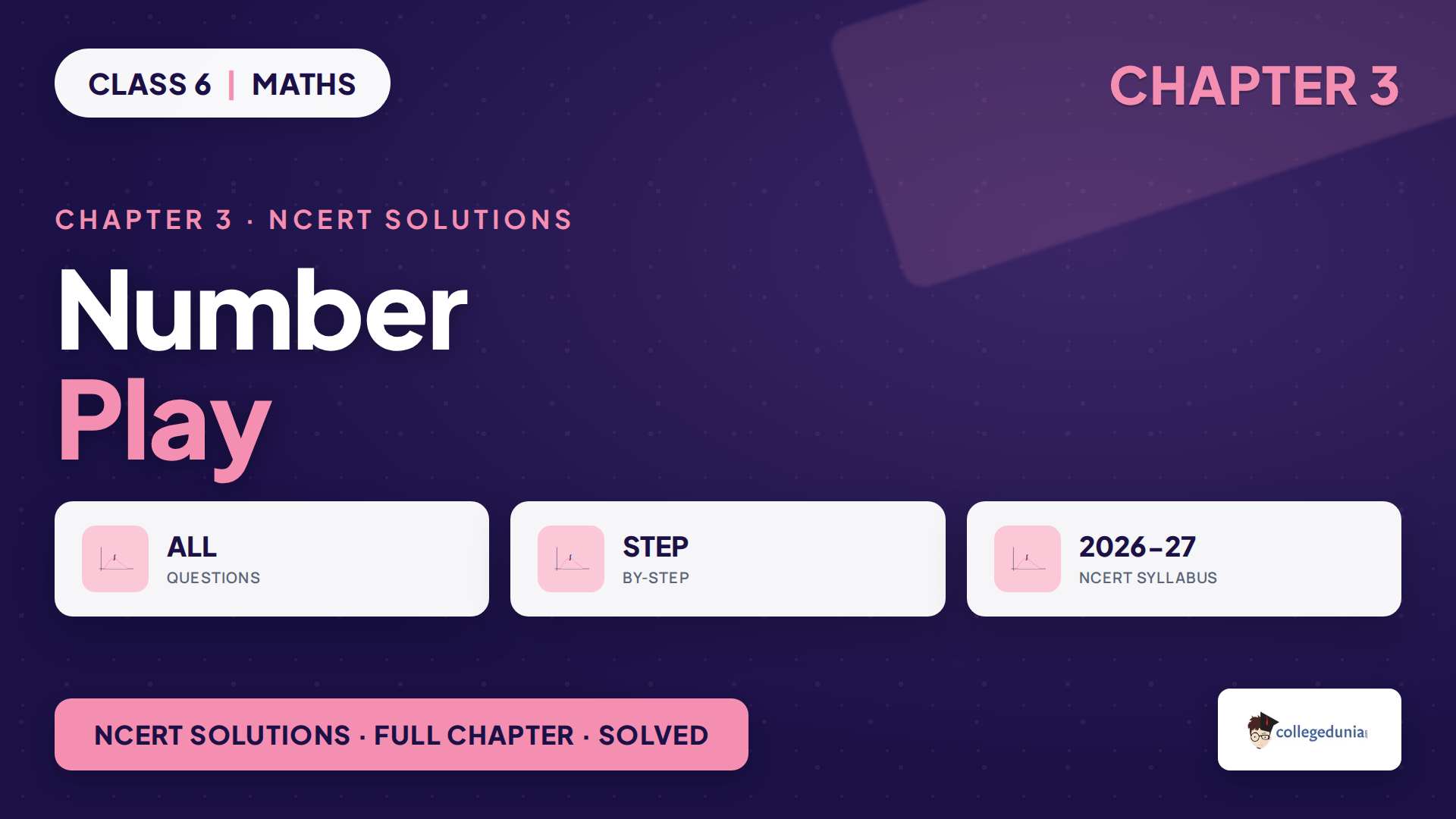 Class 6 Mathematics Number Play NCERT Solutions