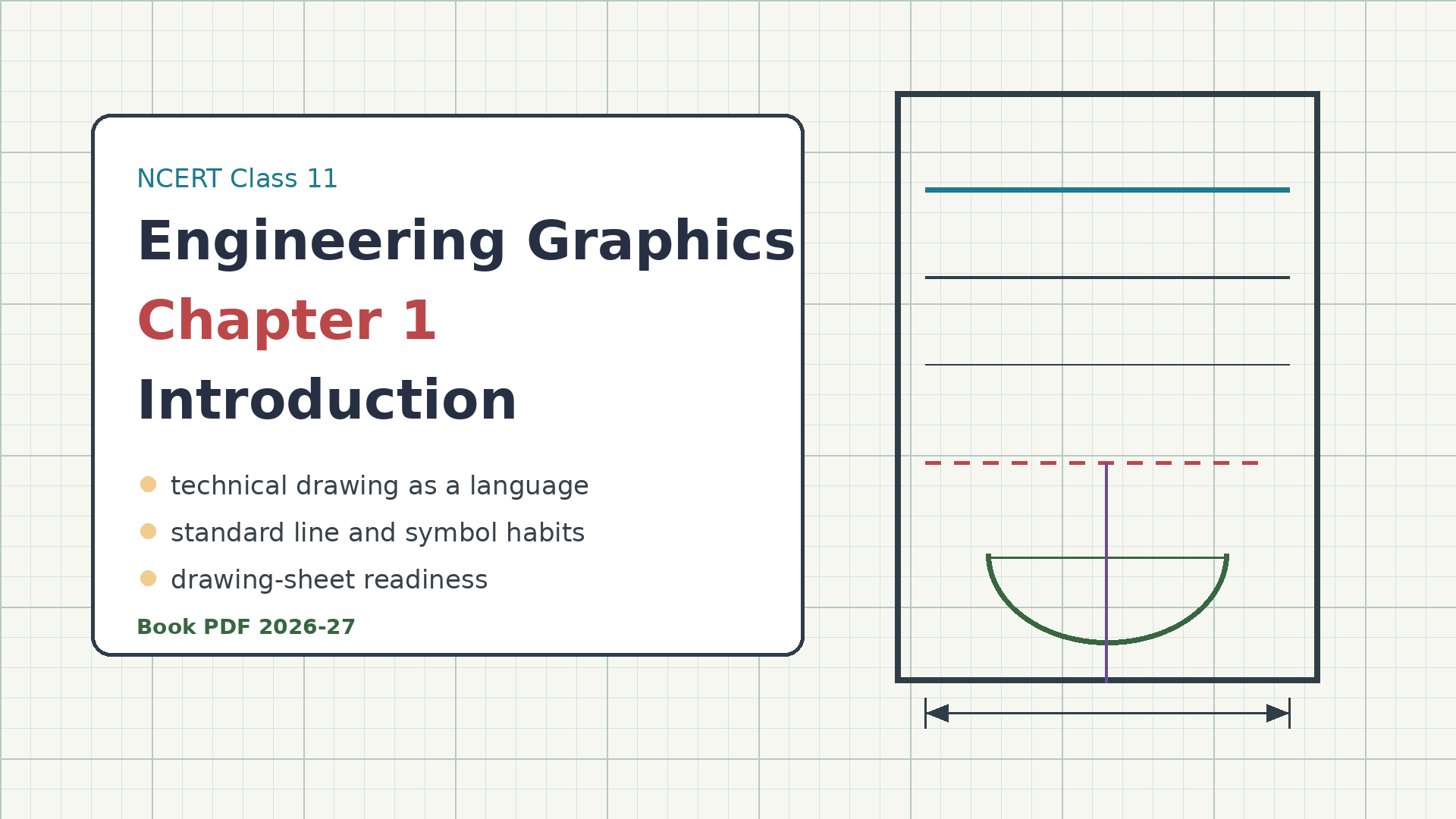 Class 11 Engineering Graphics Chapter 1 Introduction NCERT Book PDF