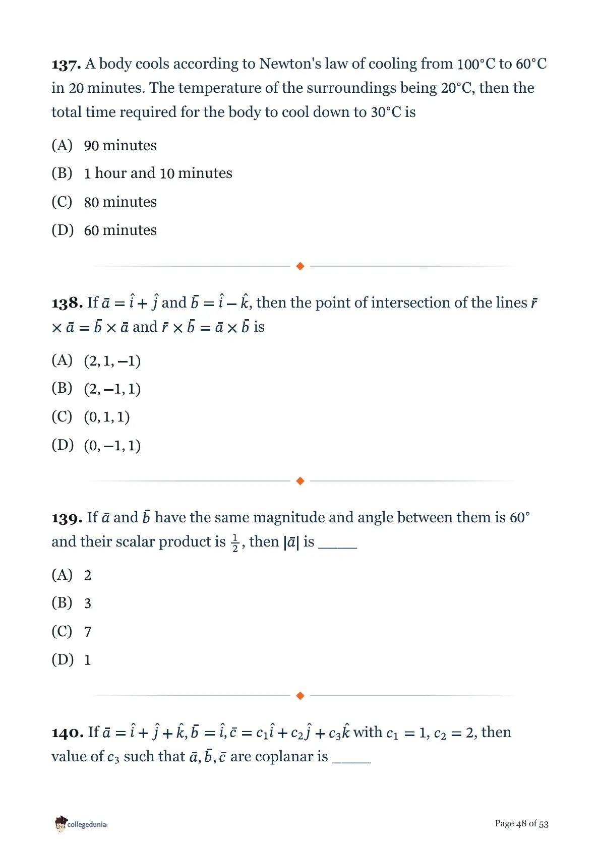 MHT CET 2026 April 13 Shift 2 PCM Question Paper page 48