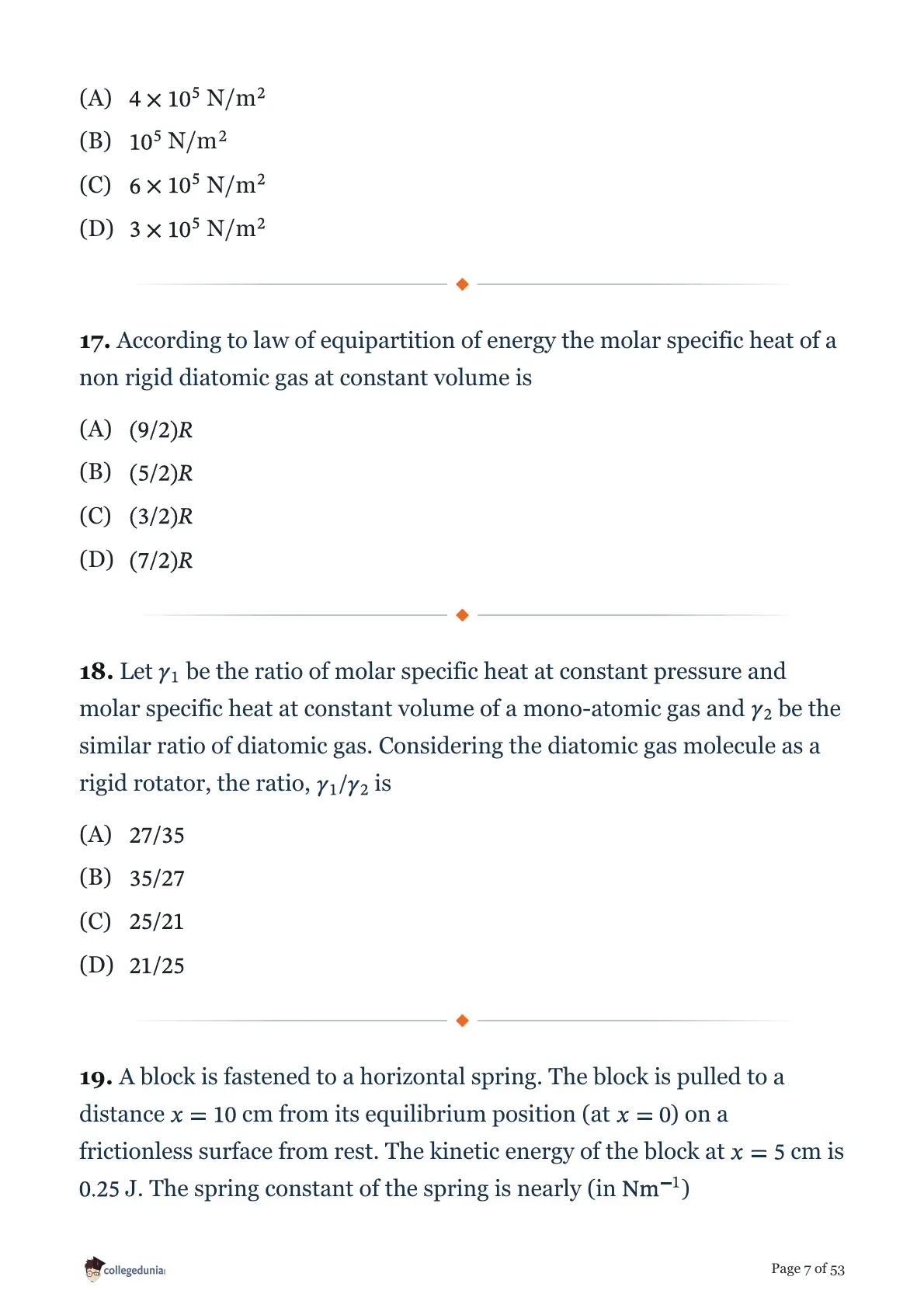 MHT CET 2026 April 13 Shift 2 PCM Question Paper page 7