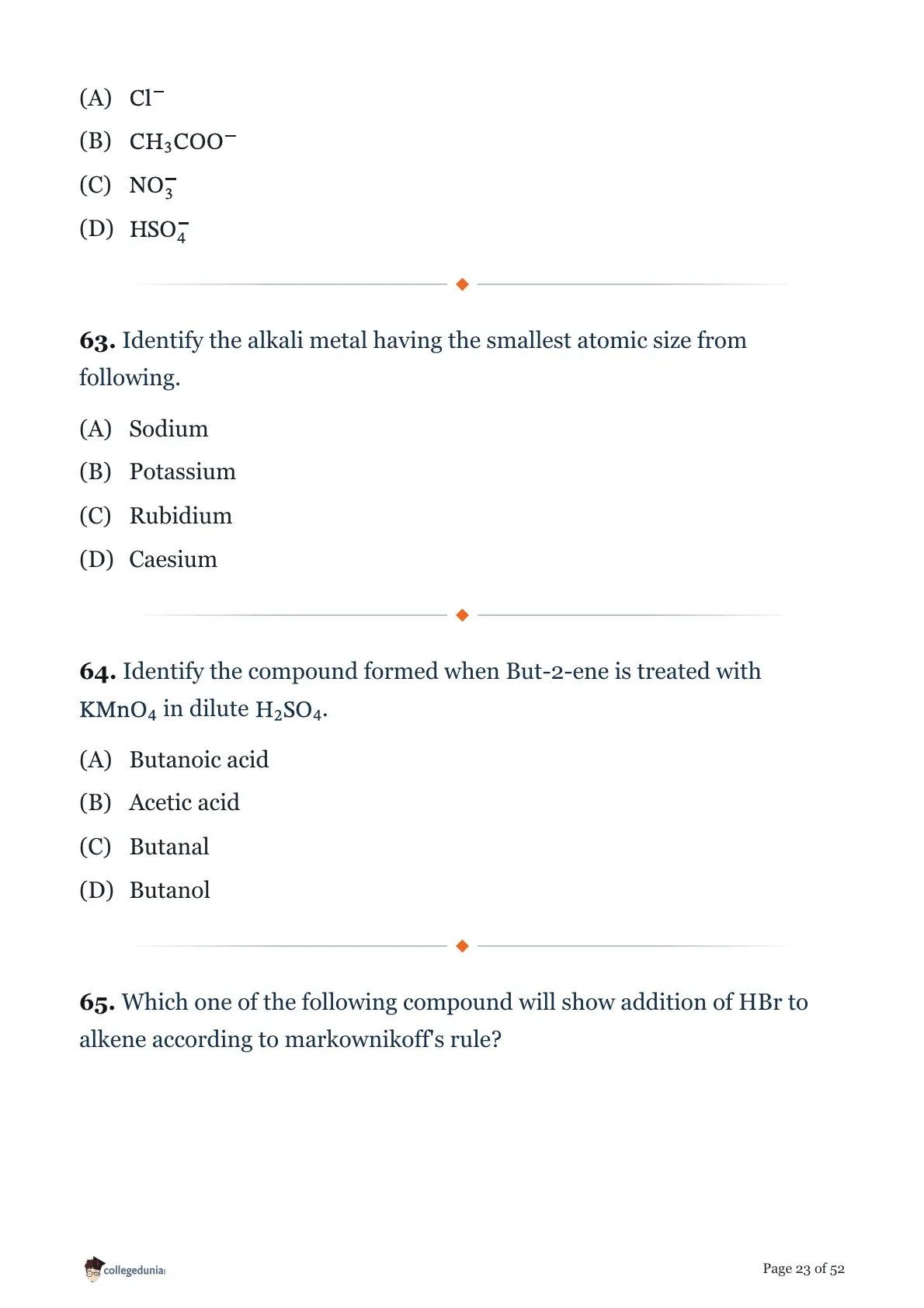 MHT CET 2026 April 15 Shift 1 PCM Question Paper page 23