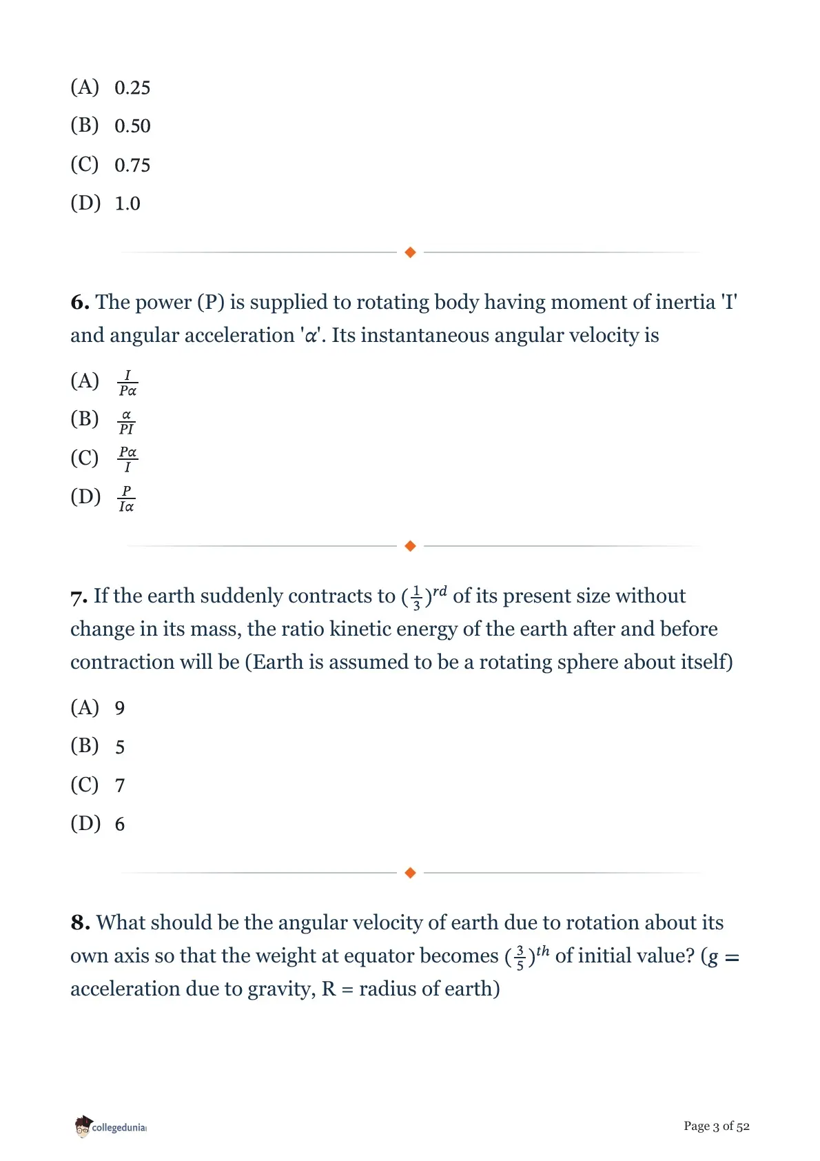 MHT CET 2026 April 15 Shift 1 PCM Question Paper page 3