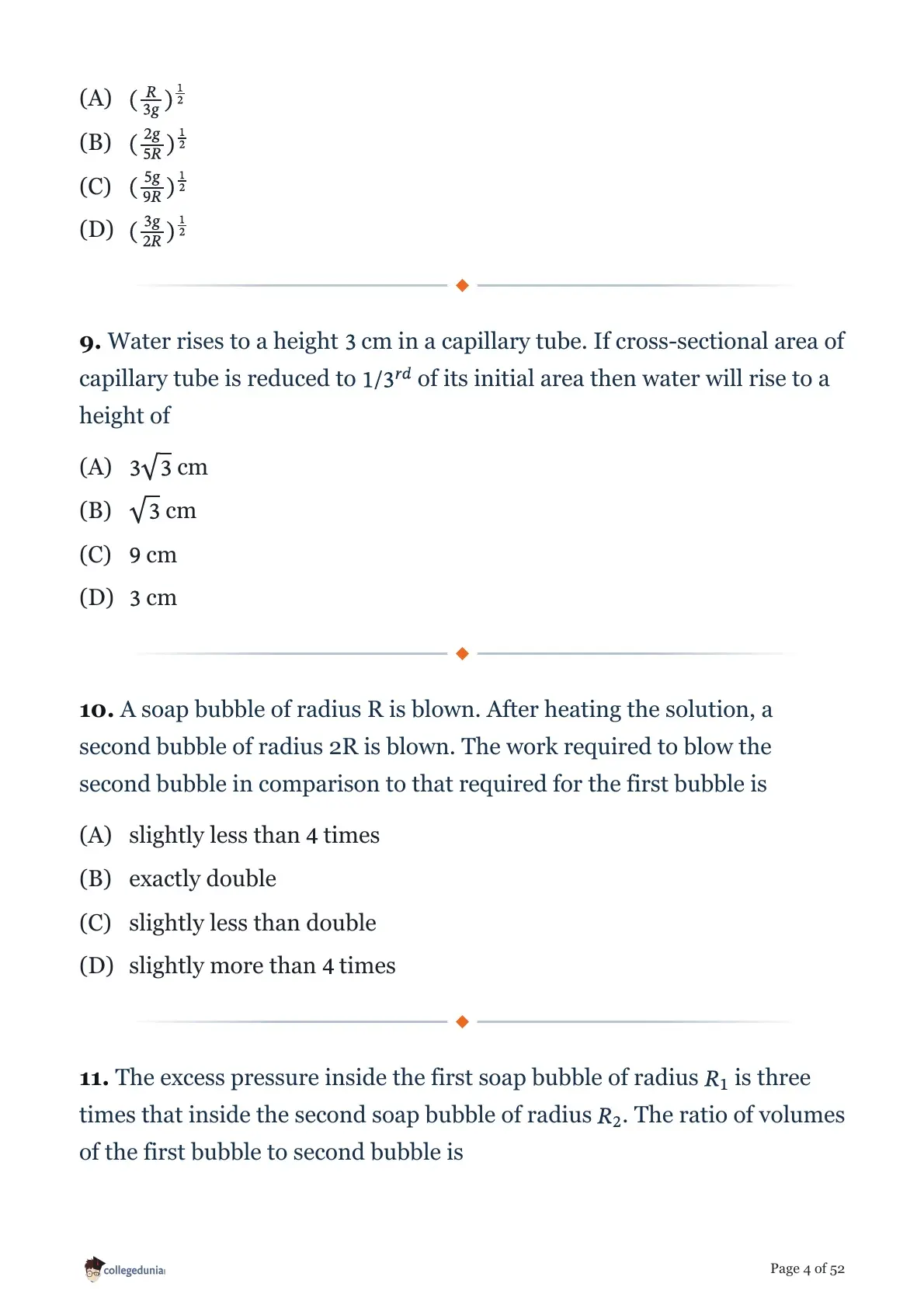 MHT CET 2026 April 15 Shift 1 PCM Question Paper page 4