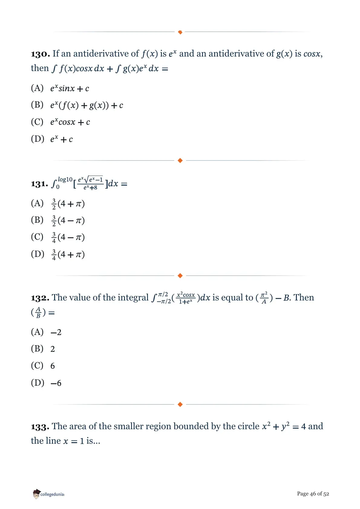 MHT CET 2026 April 15 Shift 1 PCM Question Paper page 46