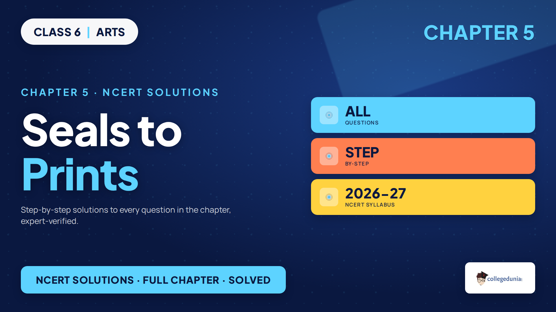 Class 6 Arts Chapter 5 Seals to Prints NCERT Solutions