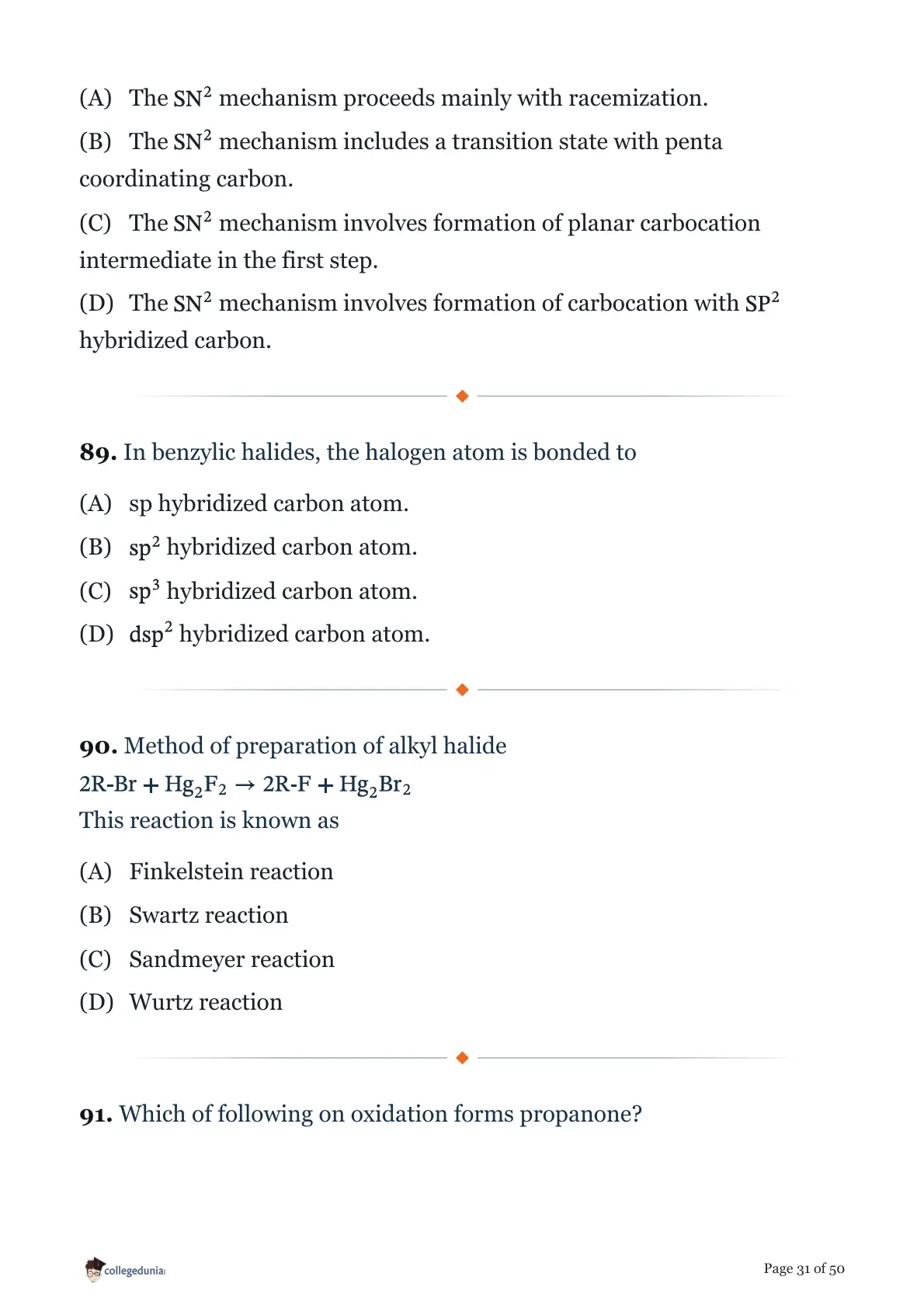 MHT CET 2026 April 15 Shift 2 PCM Question Paper page 31