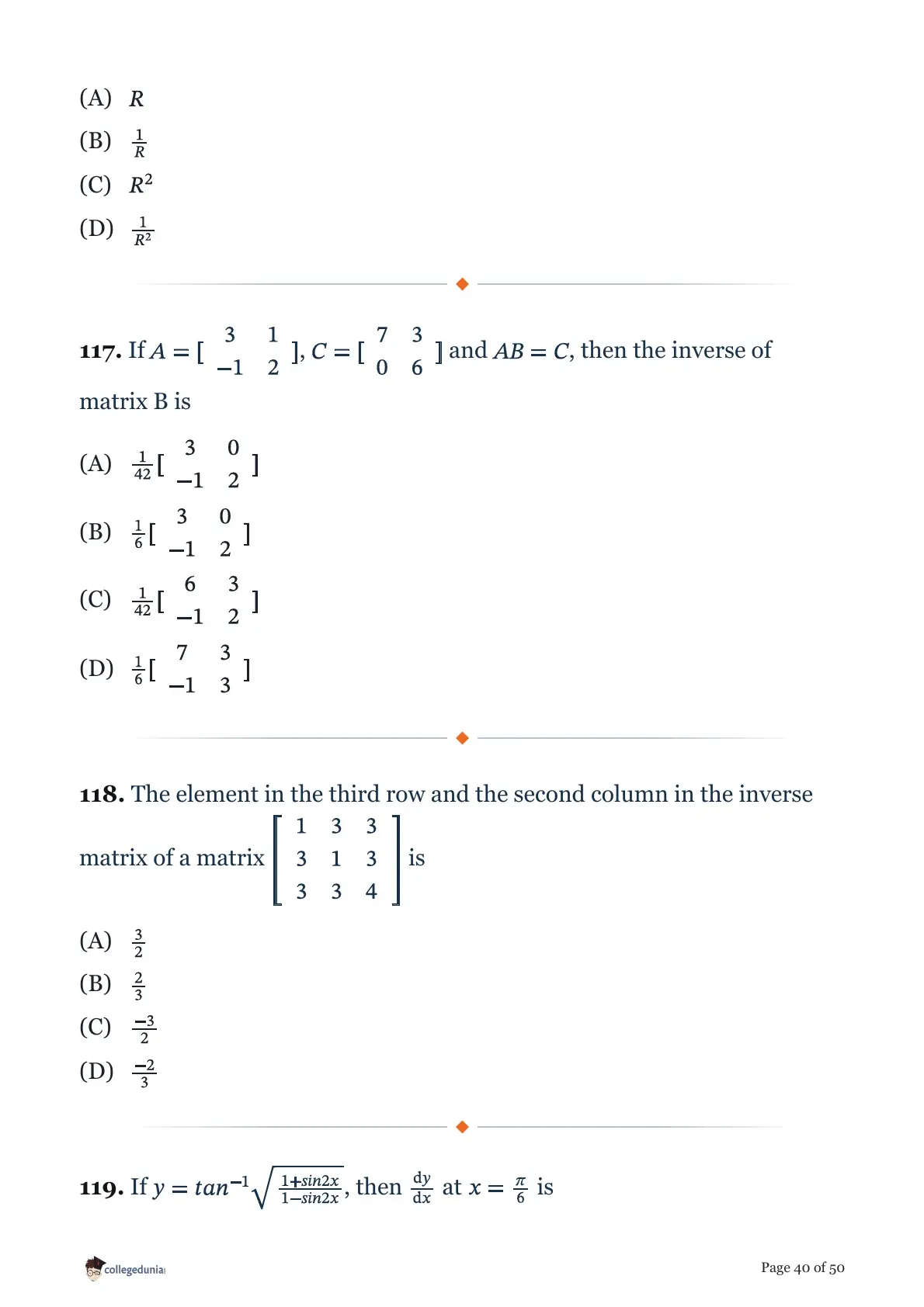 MHT CET 2026 April 15 Shift 2 PCM Question Paper page 40