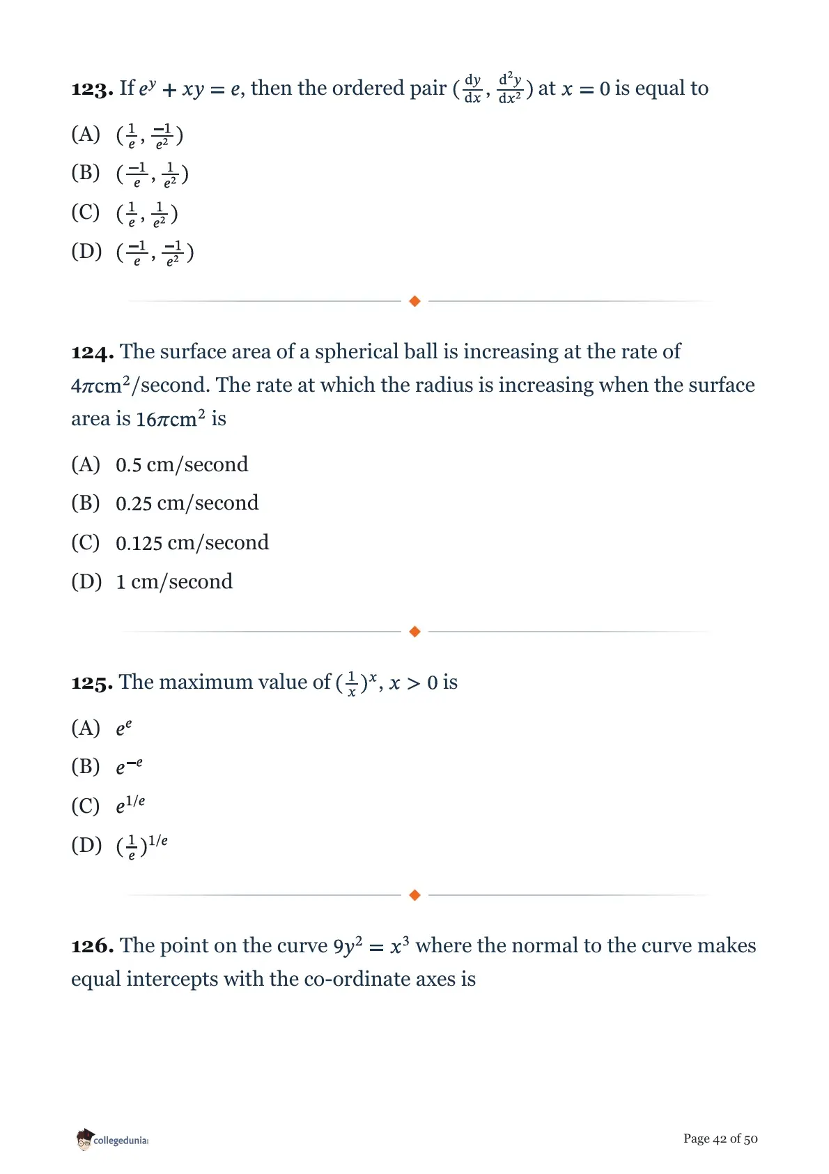 MHT CET 2026 April 15 Shift 2 PCM Question Paper page 42