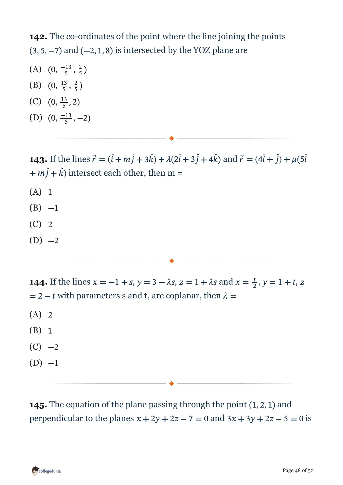 MHT CET 2026 April 15 Shift 2 PCM Question Paper page 48