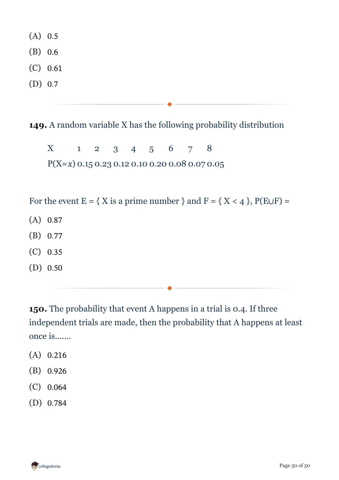 MHT CET 2026 April 15 Shift 2 PCM Question Paper page 50
