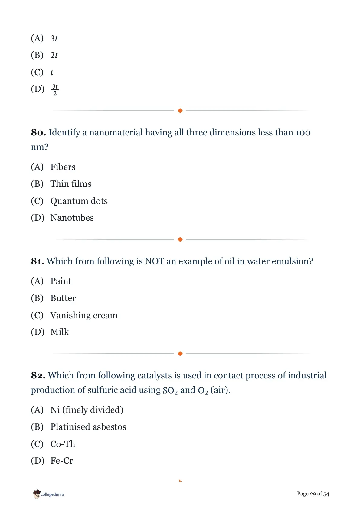 MHT CET 2026 April 17 Shift 1 PCM Question Paper page 29
