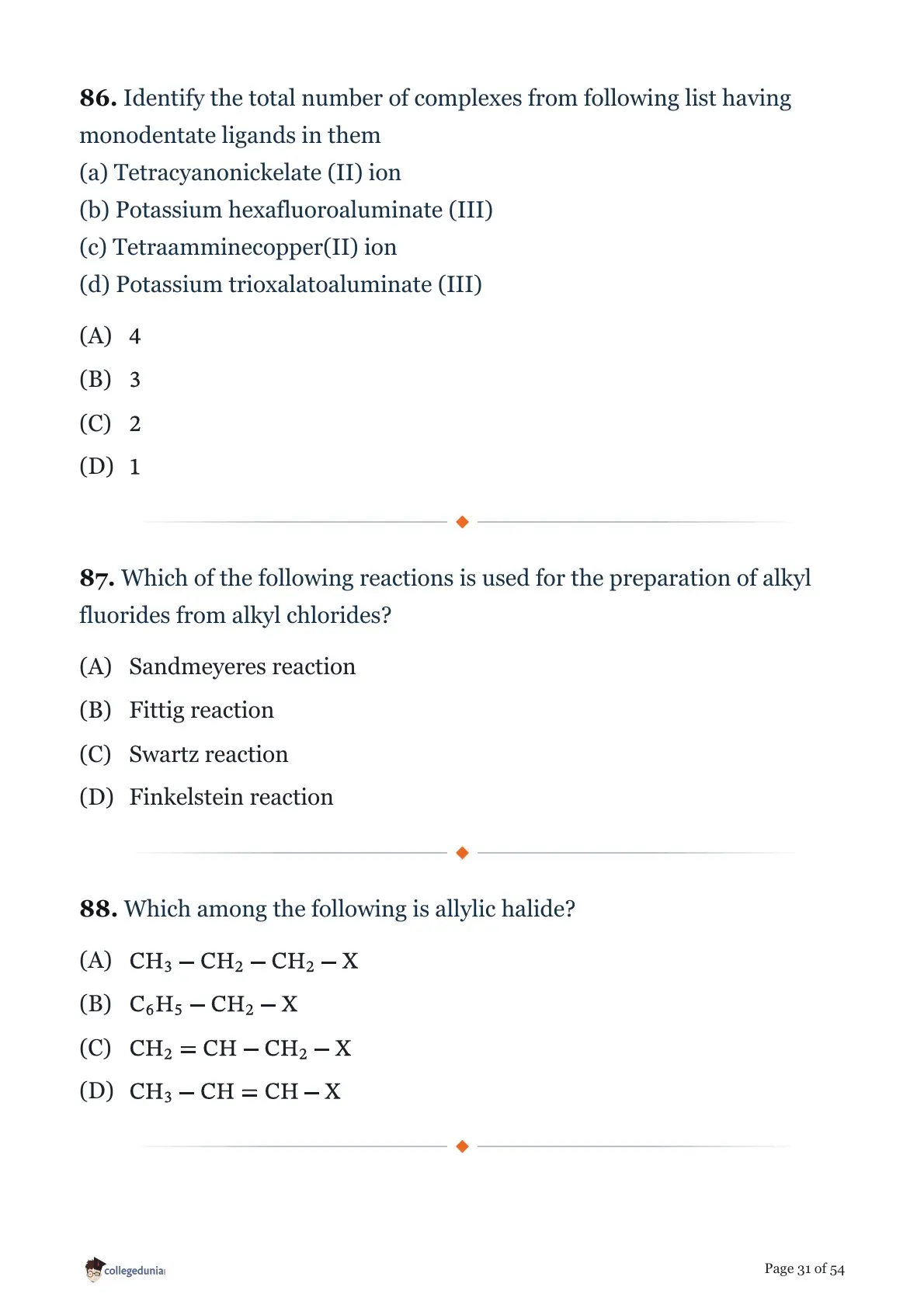 MHT CET 2026 April 17 Shift 1 PCM Question Paper page 31