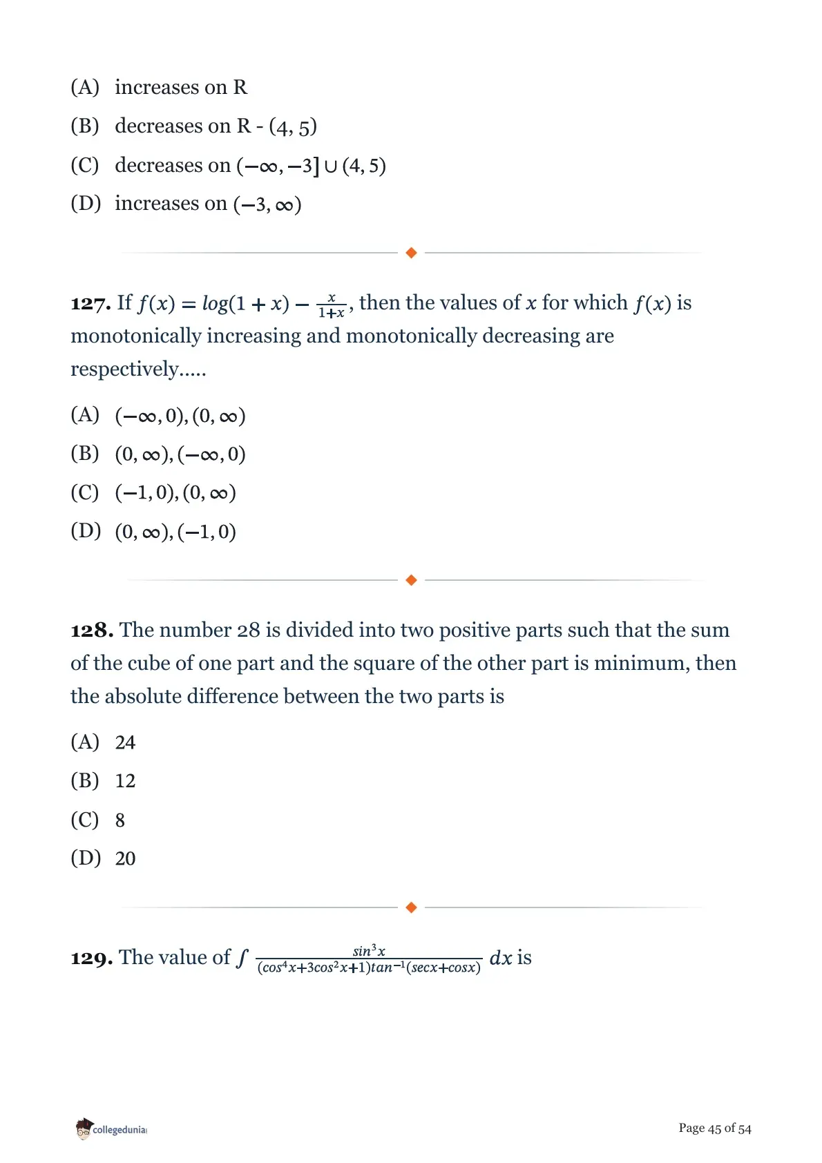 MHT CET 2026 April 17 Shift 1 PCM Question Paper page 45