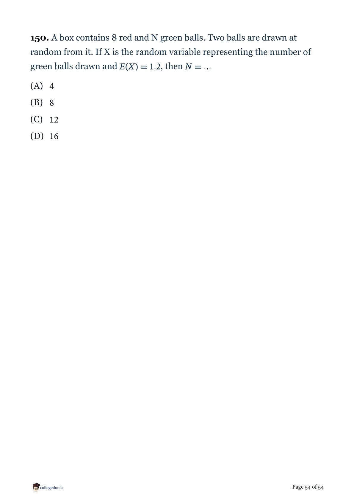 MHT CET 2026 April 17 Shift 1 PCM Question Paper page 54