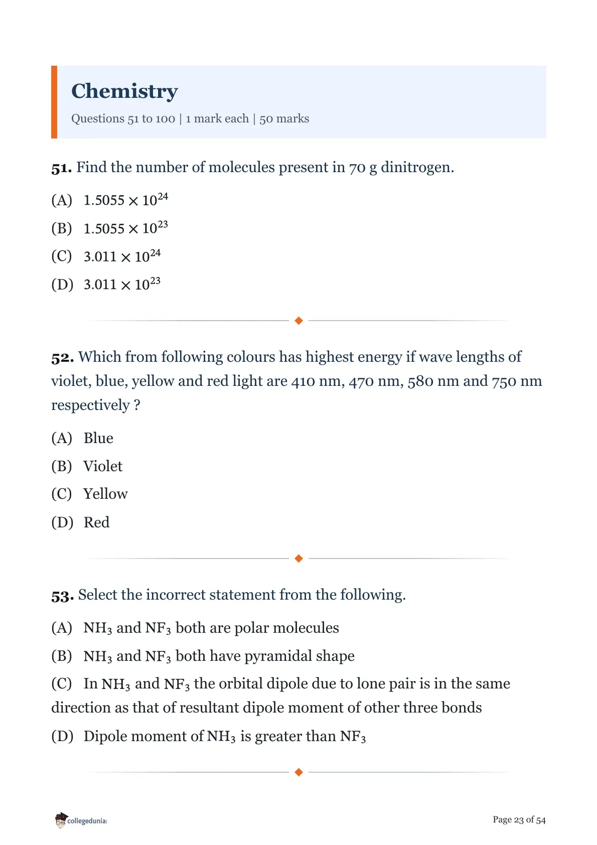 MHT CET 2026 April 18 Shift 2 PCM Question Paper page 23