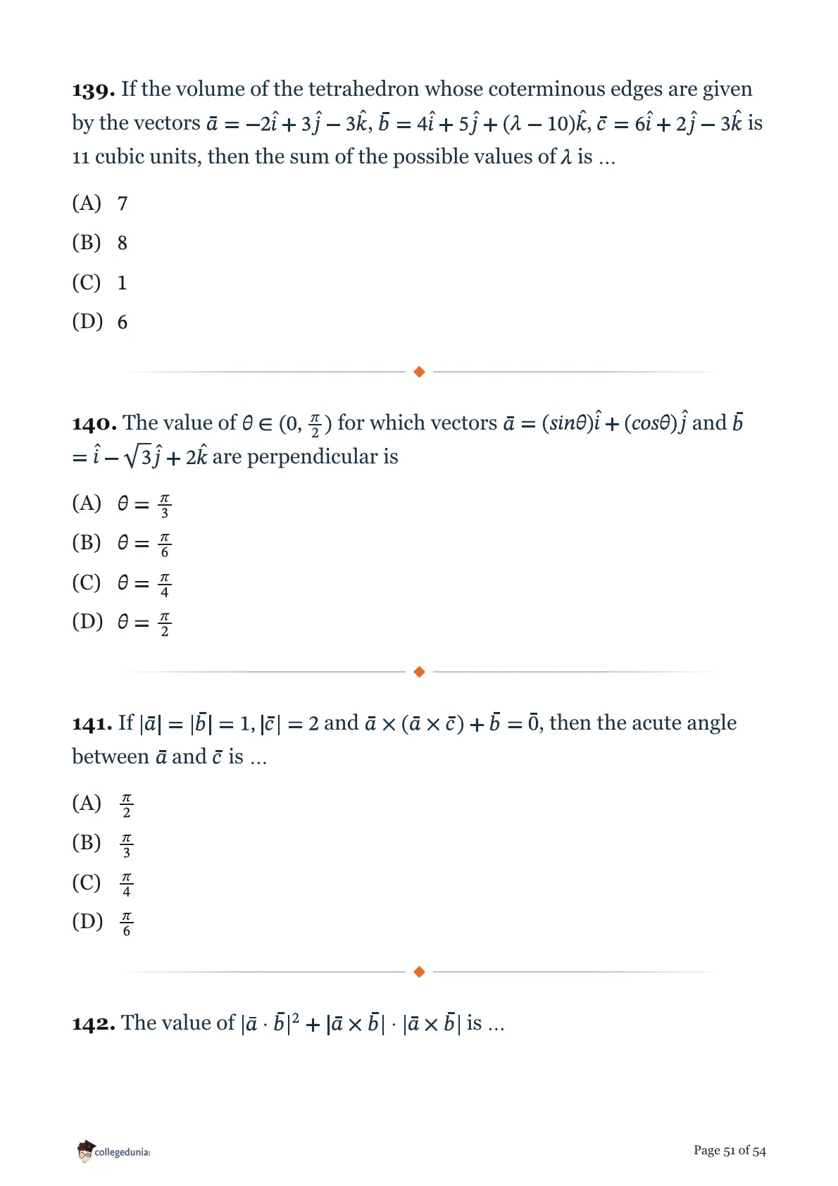 MHT CET 2026 April 18 Shift 2 PCM Question Paper page 51