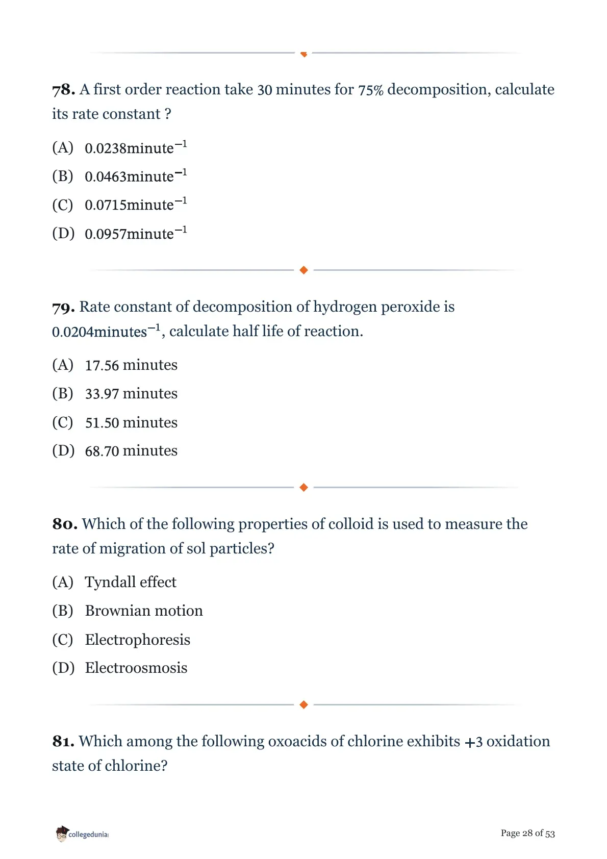 MHT CET 2026 April 19 Shift 1 PCM Question Paper page 28