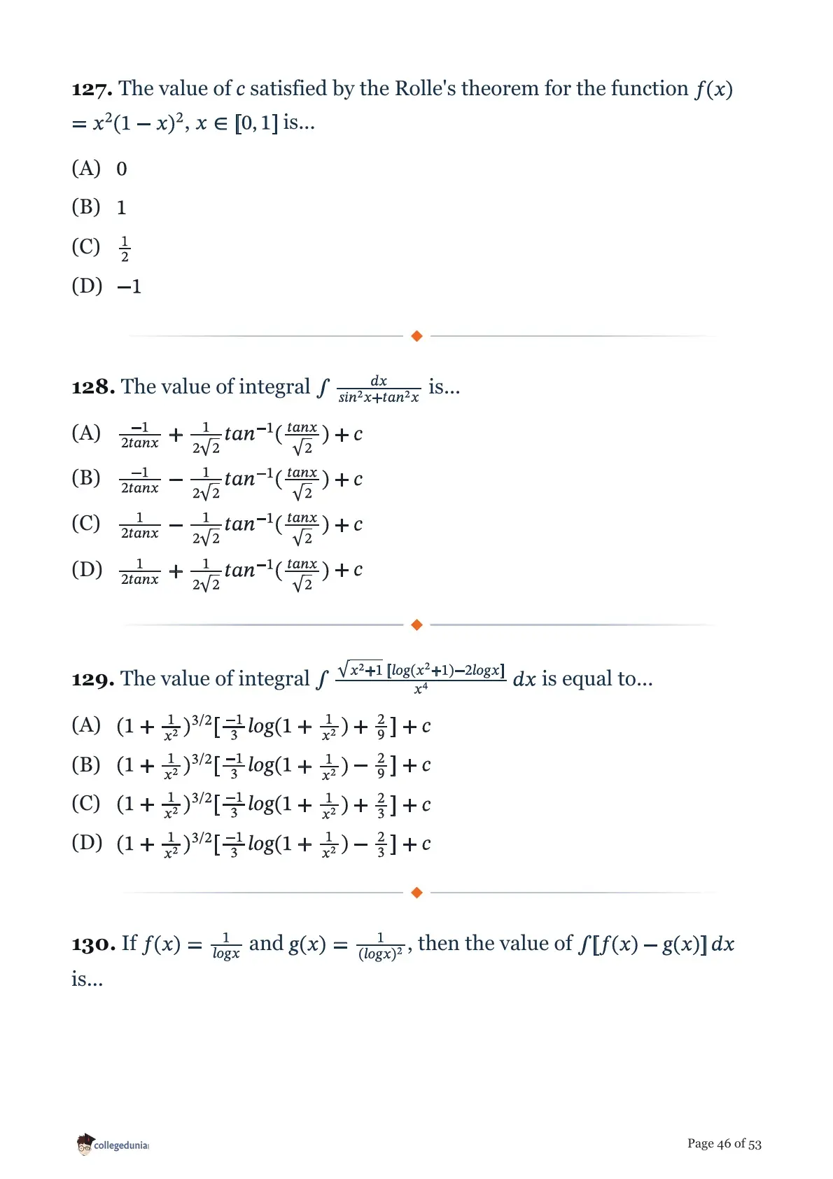 MHT CET 2026 April 19 Shift 1 PCM Question Paper page 46