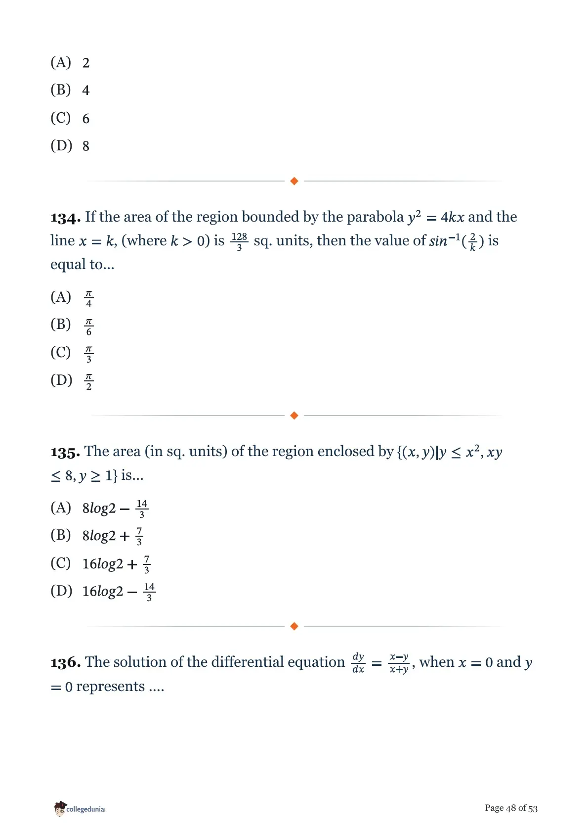 MHT CET 2026 April 19 Shift 1 PCM Question Paper page 48