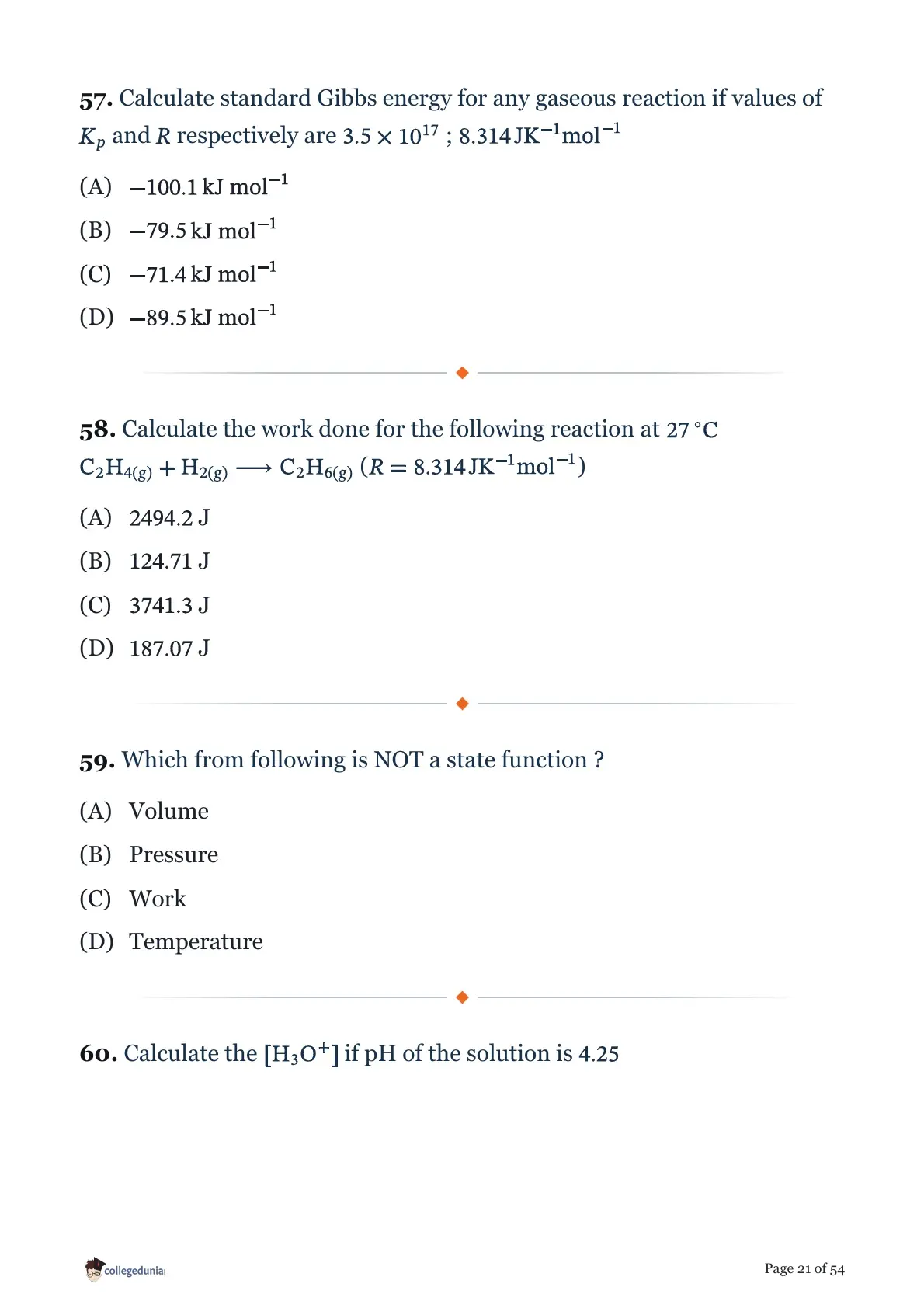 MHT CET 2026 April 19 Shift 2 PCM Question Paper page 21
