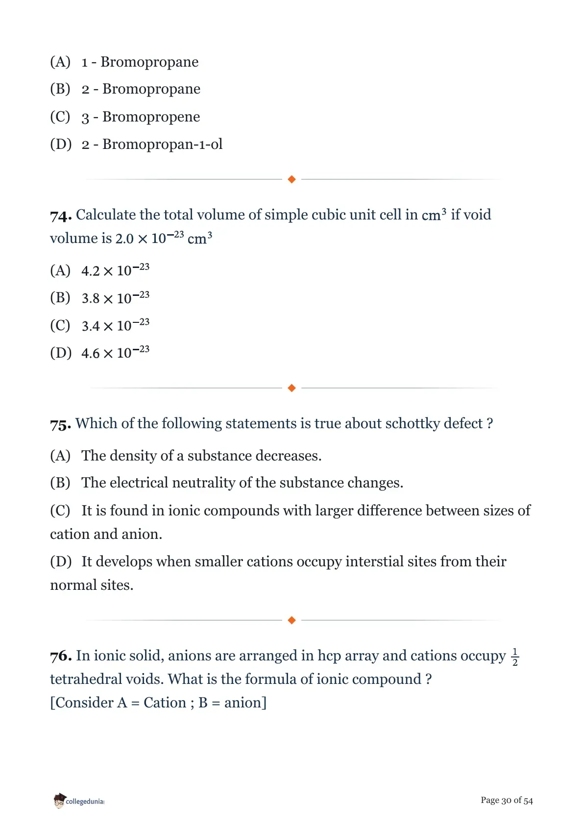 MHT CET 2026 April 19 Shift 2 PCM Question Paper page 30