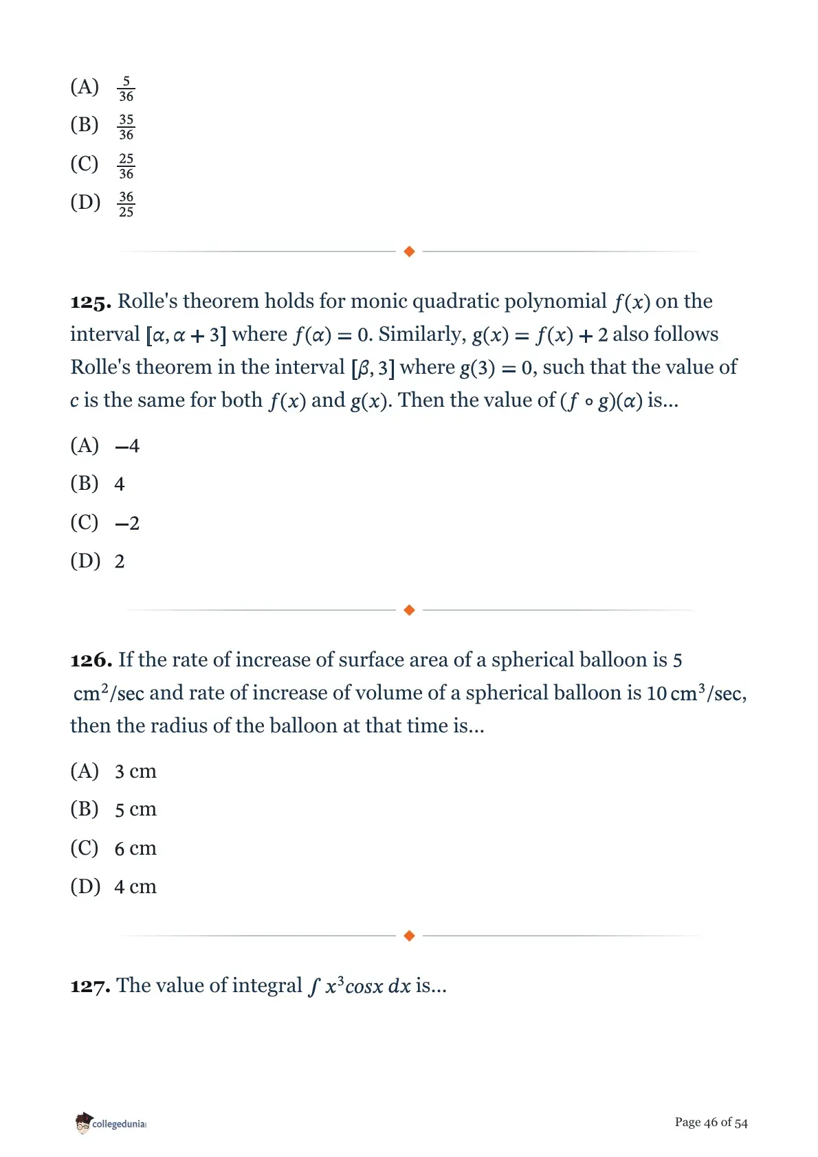 MHT CET 2026 April 19 Shift 2 PCM Question Paper page 46