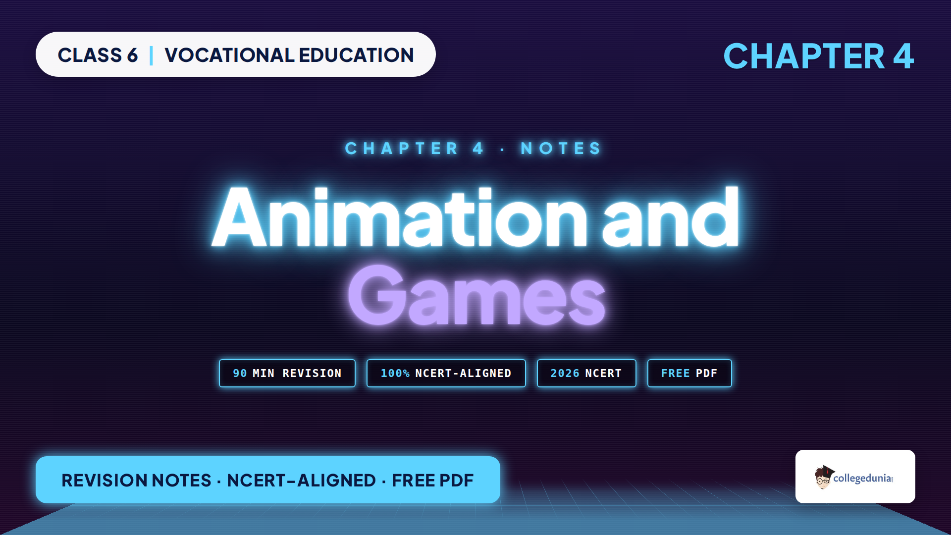 Class 6 Kaushal Bodh Animation and Games notes featured image