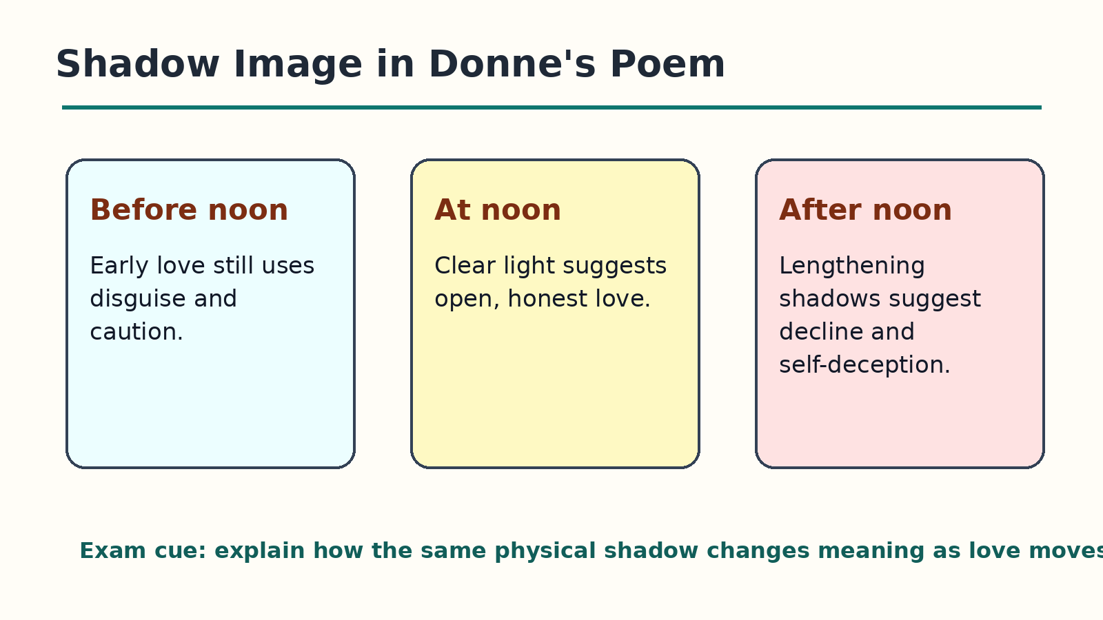 Shadow image meaning in A Lecture upon the Shadow Class 12 English