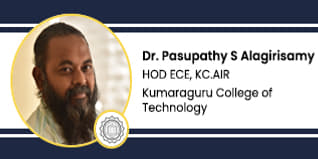 KCT Coimbatore HOD ECE Department: Dr. Pasupathy S Alagirisamy Interview