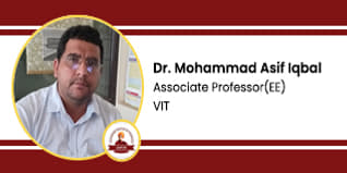 VIT Associate Professor(EE): Dr Mohammad Asif Interview