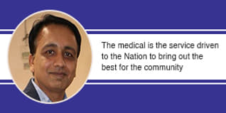 The medical is the service driven to the Nation to bring out the best for the community