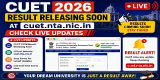 CUET UG 2026 Result Releasing Soon at cuet.nta.nic.in- Check Live Updates